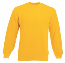 Fruit of the Loom Sweatshirt Set-In Sweat Herren Pullover Gr. S M L XL XXL 3XL