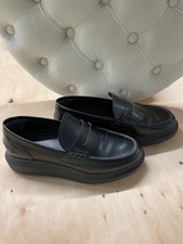 Alexander McQueen, Damen Loafer, Schuh, schwarz, Größe 38