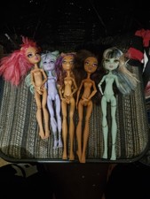 Monster High Puppe Bundle-nackte Puppen perfekt für OOAK Projekte oder Reparatur