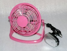 Mobile USB Reise Mini Tisch Ventilator Fan Computer Notebook Laptop Schalter Ros