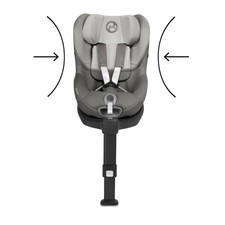 cybex GOLD Kindersitz Sirona S2 i-Size Kindersitz Autositz Babysitz Soho Grey