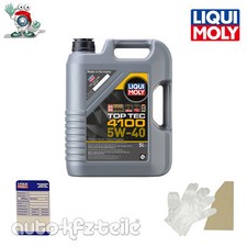 Liqui Moly 3701 LM 3701 Motoröl, Öl, Top Tec 4100 5 W-40 5L Kanister