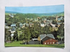 AK Neuhausen Erzgebirge Ortsansicht Kirche Bahnhof 1976 Seiffen Olbernhaus Sayda