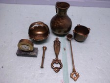 DEKO Messing /Bronze Kanne, Aschenbecher, Schale