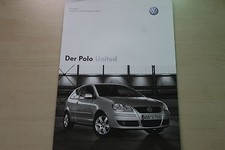 171626) VW Polo 9N - United - Preise & Extras - Prospekt 10/2007