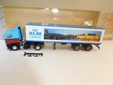 ++ L290 1/87 Albedo Volvo F12 Koffersattelzug KLM CARGO OVP NEU 