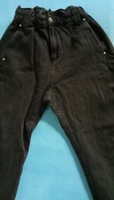 Zara High waist Jeans Schwarz Gr.40