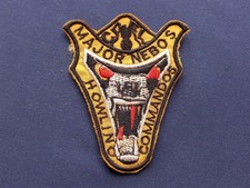 US MARINE VIETNAM KRIEG MAJOR NEBO'S HEULING COMMANDOS TUCHABZEICHEN / AUFNÄHER