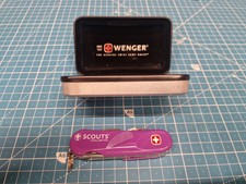 Wenger Scouts S18 Evolution Outdoor Bushcraft Jagd Taschenmesser Neu Victorinox 