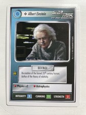 Star Trek CCG STCCG - Premiere WB Unlimited Alpha 1994: Albert Einstein