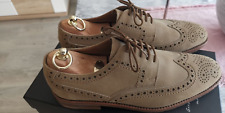 Heinrich Dinkelacker  Luzern Full Brogue  Sand Mountain + Schuhspanner  Gr. 8