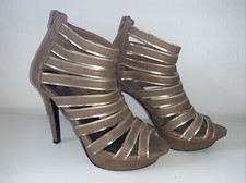 Sandale braun gold 39