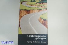 !!! Faller Car System 1665 - 4 Fahrbahnteile gebogen Radius R2 neu OVP !!!