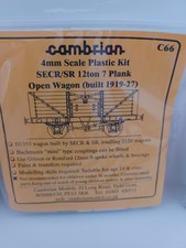 CAMBRIAN KIT 4 mm MASSSTAB OO EM P4 C66 SR SECRET 7pl OFFENER WAGEN-KIT Ex SHOP LAGER