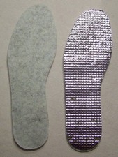 Einlegesohle Alutherm verschiedene Größen Alufolie Winter warm 