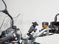 SW MOTECH Universal GPS Halter-Kit RAM Für Lenker Ø 22 28 mm 1 Zoll