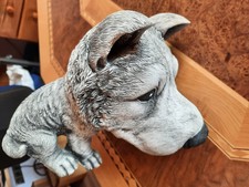 Hund Gartendeko Steinfigur Hundefigur Gartendeko Schäferhund NEU