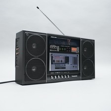 Kassettenrekorder Panasonic RX-F32 LS Ghettoblaster Radio funktioniert 1.AIO