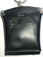 Oldtimer Schlüsselanhänger HONDA YAMAHA Schlüsselmäppchen Kunstleder
