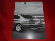 BMW 3er E92 Coupe 325i 330i 335i 330d 335d 325xi 330xi 330xd Preisliste 2006