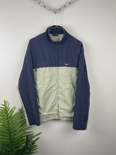 Vintage Nike Herren Trainingsjacke Gr. S Blau Retro jacket S8