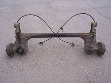 Daihatsu Cuore L7 L701 (99-03) : Hinterachse mit Handbremsseile