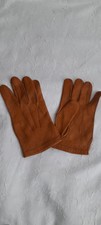 Handgefertigte Herren Lederhandschuhe - L , butterweiche Nappaleder, Cognac