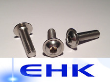 Linsenkopfschrauben mit Flansch M3/M4/M5/M6/M8/M10/M12 ISO 7380-2 V2A Edelstahl