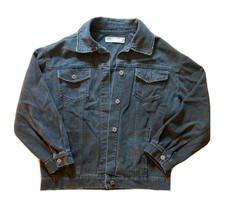 Oversize Jeans Jacke Zara Denim Gürtel Gr. S