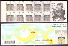 Bund, BRD, Markenheftchen, MH 35 I, mZ, S II, 50 mm, postfrisch