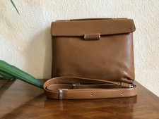 VINTAGE Aktentasche Laptop Business Tasche MANDARINA DUCK Hera Leder cognac