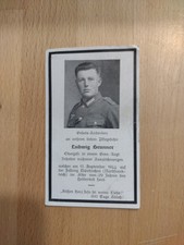 Sterbebild 2.Wk , Obergefreiter , 15.September 1944 , Dünkirchen , Frankreich 