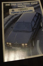 Prospekt BMW 318i 320i 325i 325ix 324 td Touring  1989  42 Seiten Sammlerzustand