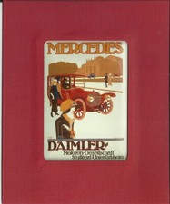 Mercedes Benz - Blechschild/Metallschild - Motoren-Gesellschaft - 8 x 11 cm