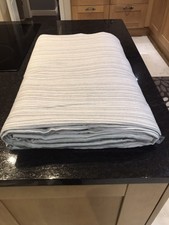 Vantona gemütlich gebürstete Baumwolle (Flannelette) grau gestreifter Bettbezug Größe:- Doppel 