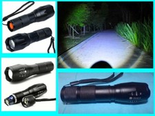 Power Taschenlampe LED SMD XM-T6 5 Funktionen Zoom: 0 - 2000fach Kelvin: 6000   