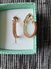 Pierre Lang Ohrstecker Creolen Dahlia rosegold 