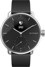 Withings ScanWatch 38mm schwarz Sportuhr Edelstahl Elastomer Unisex Fitness