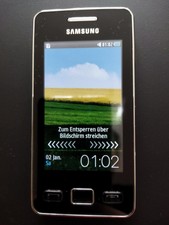 Samsung Star II Handy GT-S5260 Farbe Schwarz VERTRAGSFREI SIMLOCKFREI