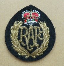 Royal Air Force <> Goldbarren/Tuch Cap Abzeichen <> unbenutzt