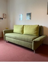 Schlafsofa, ausziehbar, sehr gut erhalten, mit Lattenrost und Federkern