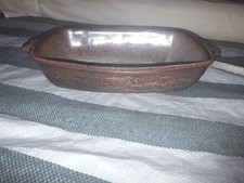 Backform Keramik Bräter Auflaufform ca37x21 x8,5 cm groß 