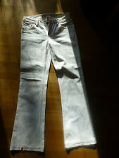 Jens, Gr. 36, edc by esprit, weiß, Schlaghose, niedriger Bund