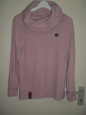 Tolles SweatShirt mit großem Kragen - Altrosa - Gr. S von " NAKETANO " 