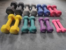 Kurzhantelset, Neopren Hexagon von Bad Company (0,5kg -5 kg)