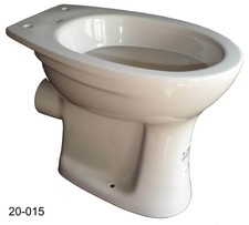 pergamon Stand-WC Flachspüler Keramag RENOVA Abgang aussen waagerecht