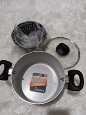 Genius Cerafit Magic Pot Topf, Sieb u. Deckel 20cm, 3 tlg. In Originalverpackung