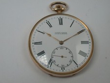 hochfeine Taschenuhr Ulysse Nardin in Gold 750  