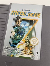 Metal Gear Nintendo NES PAL-B inkl. Schuber 