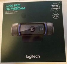 Logitech C920s Pro HD-Webcam - Schwarz OVP Full HD